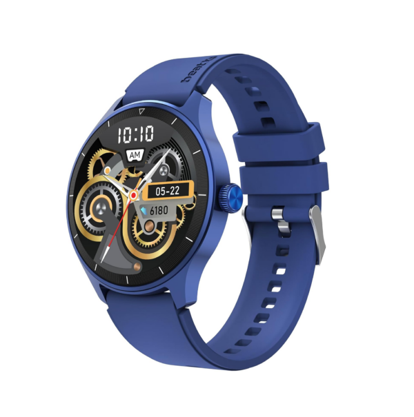 beatXP Flux 1.45" (3.6 cm) Ultra HD Display Bluetooth Calling Smart Watch (Blue)
