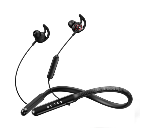 Boult Audio Curve Max Bluetooth Earphones with 100H Playtime (Black)