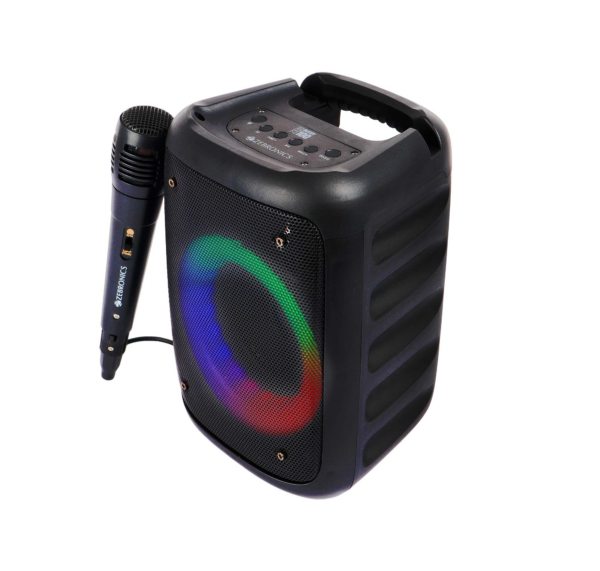 ZEBRONICS Zeb-Buddy 100 Portable BT v5.0 Speaker with TWS, Black