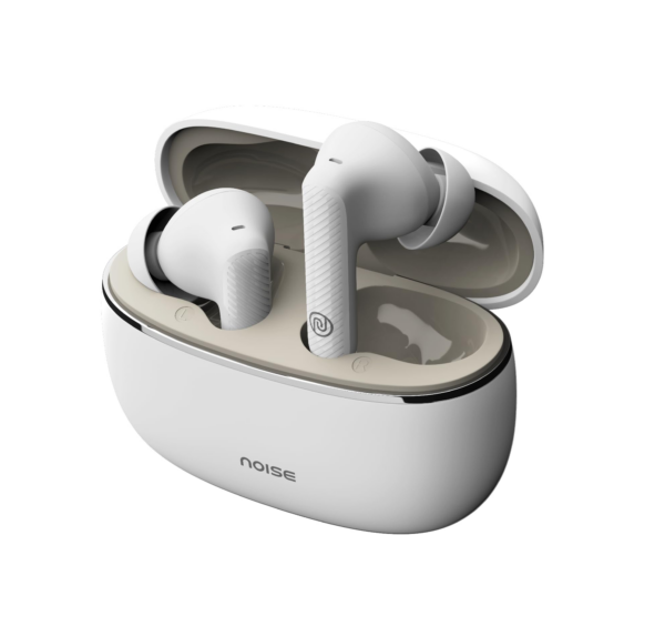 Noise Newly Launched Aura Buds in-Ear Truly Wireless Earbuds with 60H of Playtime (Aura White)