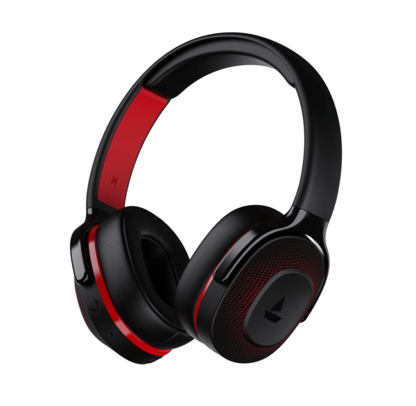 boAt Rockerz 425 Bluetooth Wireless Over Ear Headphones with Mic Signature Sound (Active Black)