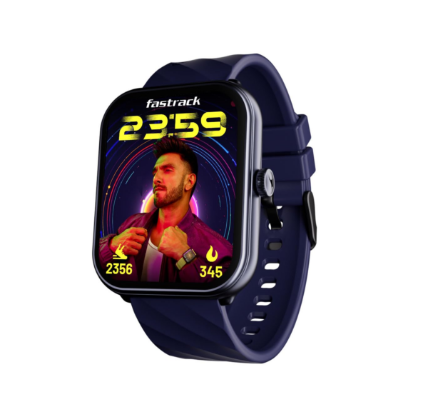 Fastrack Limitless X|Large 1.91" HD Display Smartwatch, Deep Blue