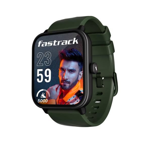 Fastrack New Limitless Glide Advanced UltraVU HD Display|BT Calling Smartwatch (Green)