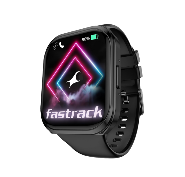 Fastrack New Limitless FS1+ Smart Watch|Biggest 2.01" UltraVU Display (Black)