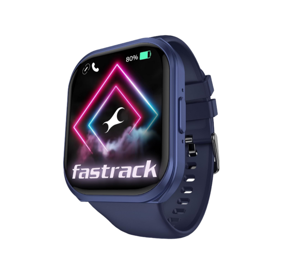 Fastrack New Limitless FS1+ Smart Watch|Biggest 2.01" UltraVU Display (Blue)