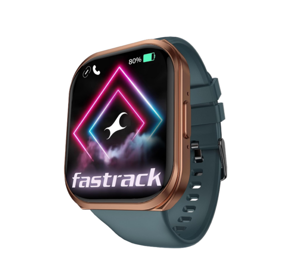 Fastrack New Limitless FS1+ Smart Watch|Biggest 2.01" UltraVU Display (Copper)