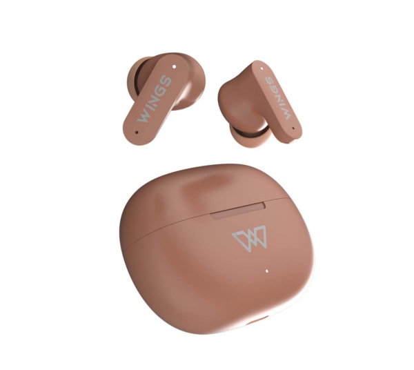 Wings Phantom 315 Wireless Earphones with 40 Hours of Battery Backup Refurbished