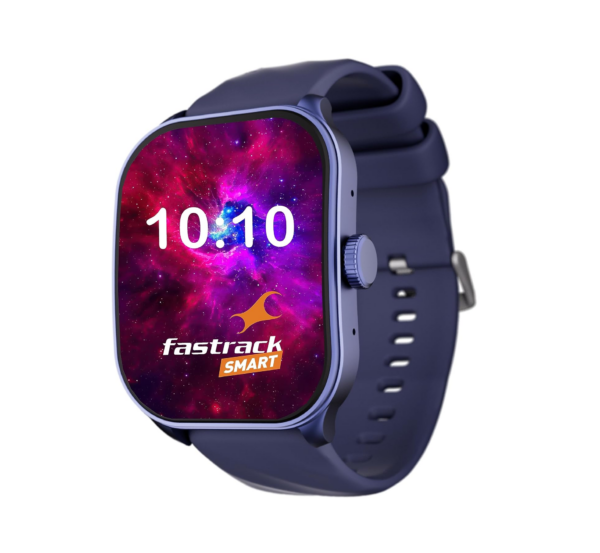 Fastrack Limitless FS1 Pro Smart Watch|1.96" Super AMOLED Arched Display, Classic Blue
