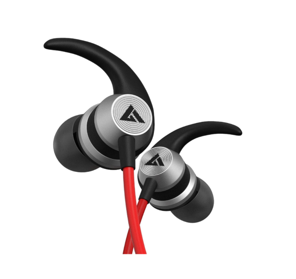Boult Audio BassBuds X1 in-Ear Wired Earphones with 10mm Extra Bass Driver and HD Sound with mic(Red)