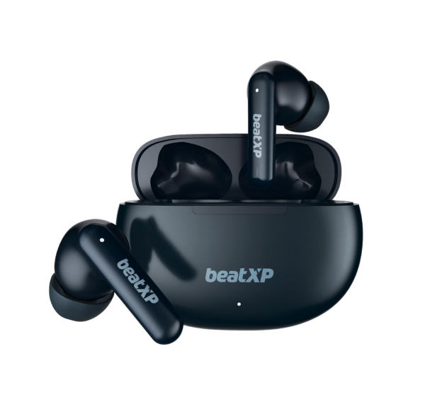 beatXP Tune Xpods Bluetooth True Wireless in Ear Earbuds with 50H Playtime (Space Blue)