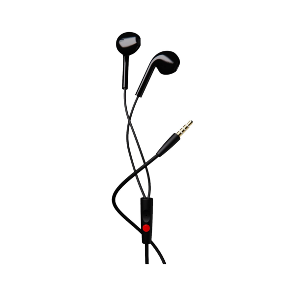boAt Bassheads 105 Wired in Ear Earphones with Mic (Black)
