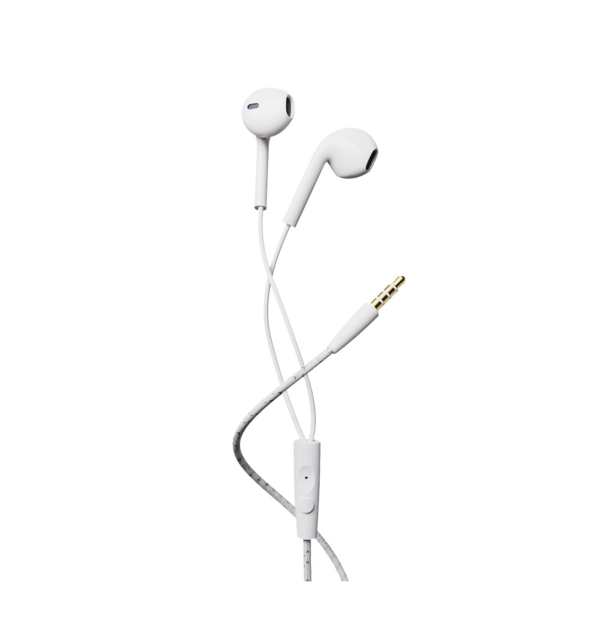 boAt Bassheads 105 Wired in Ear Earphones with Mic (White)