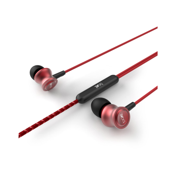 boAt Bassheads 152 in Ear Wired Earphones with Mic(Raging Red)