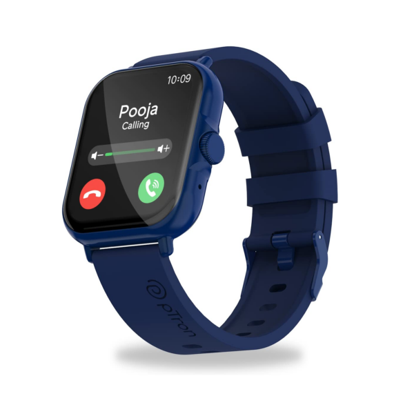 pTron Force X12N 1.85" Full Touch HD Display Bluetooth Calling Smartwatch (Blue)