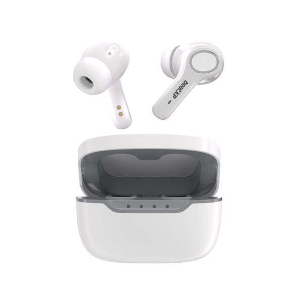 beatXP Pulse XPods Bluetooth True Wireless in-Ear Ear Buds with 40H Playtime (White)