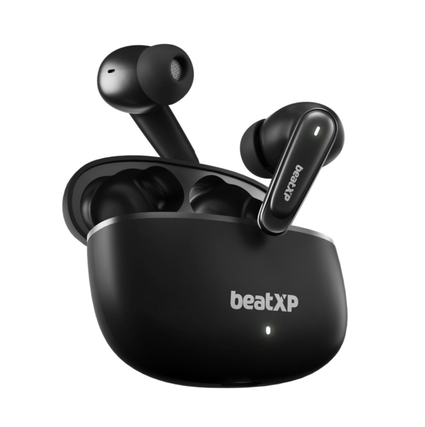 beatXP Wave Xpods Bluetooth True Wireless in Ear Earbuds with 50H Playtime (Black) Refurbished