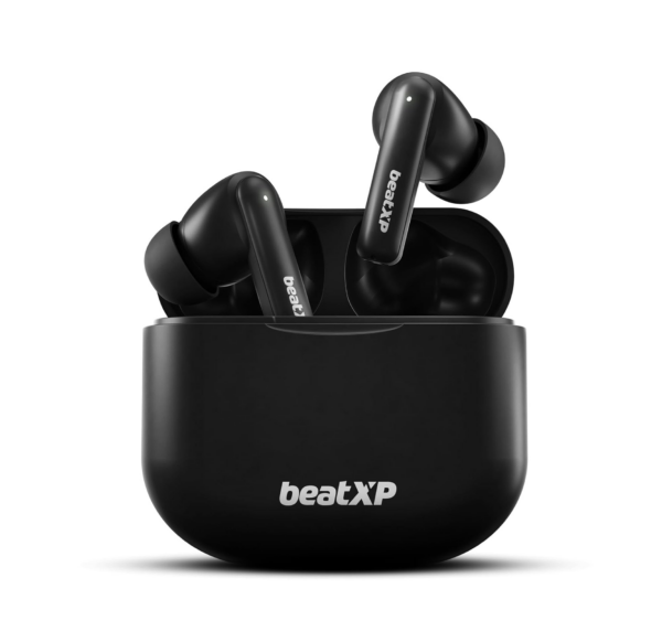beatXP Vibe XPods Bluetooth True Wireless in-Ear Ear Buds with 60H Playtime (Black) Refurbished
