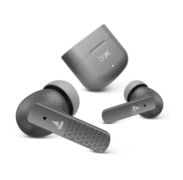 boAt Newly Launched Airdopes 91 TWS Earbuds with 45 hrs Playtime (Mist Grey)
