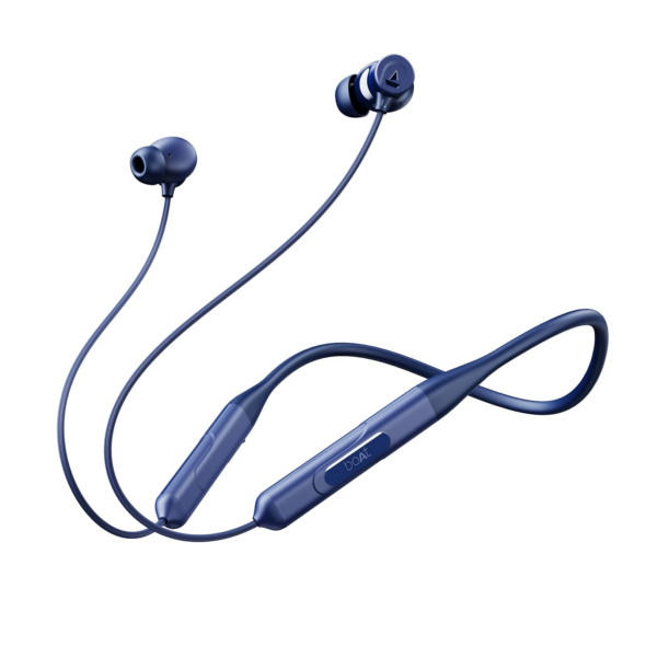boAt Newly Launched Rockerz 255 ANC Bluetooth Neckband w/ 100 HRS Playback (Marine Blue)