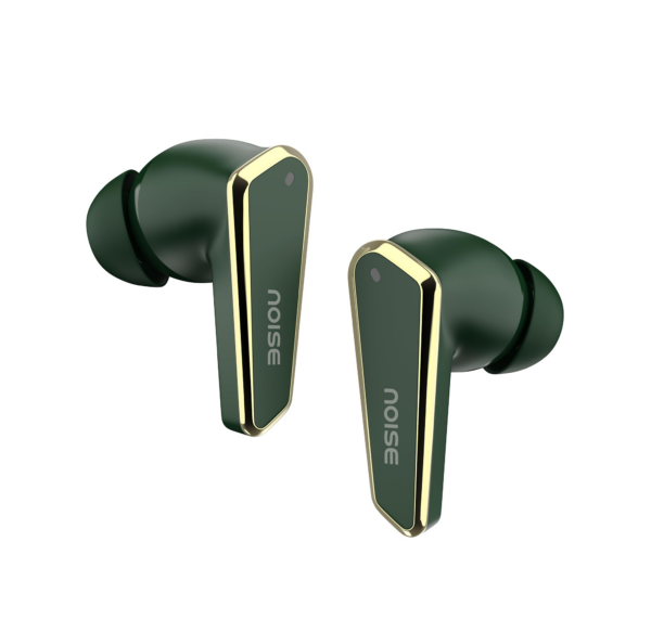 Noise Newly Launched Buds N1 in-Ear Truly Wireless Earbuds with Chrome Finish, 40H of Playtime (Forest Green)
