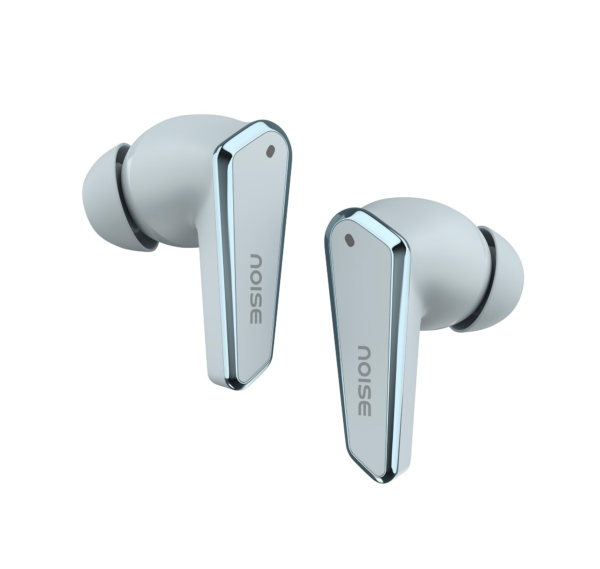 Noise Newly Launched Buds N1 in-Ear Truly Wireless Earbuds with Chrome Finish, 40H of Playtime (Ice Blue)