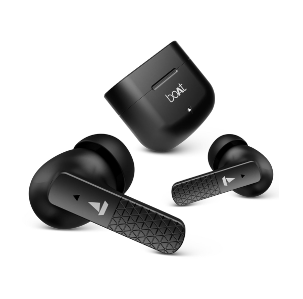 boAt Newly Launched Airdopes 91 TWS Earbuds with 45 hrs Playtime (Active Black)