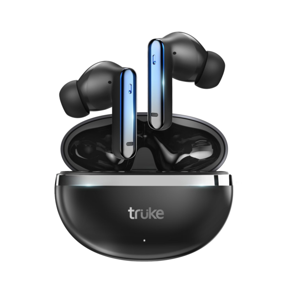 truke Just Launched Buds Q1 Lite True Wireless Earbuds with 48H Playtime, Metal Black
