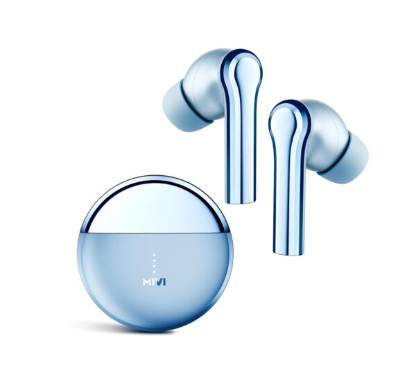 Mivi DuoPods i5 [ Newly Launched ] True Wireless Earbuds- Blue