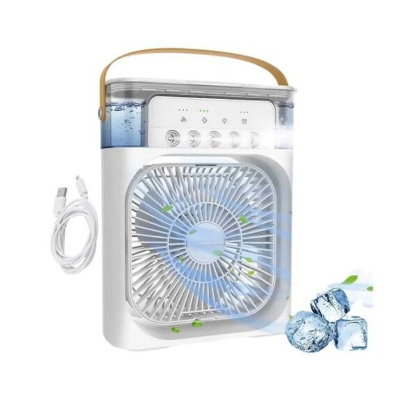 Portable Humidifier Air Cooler Mist Fan Mini Cooler Mini Mist Spray Air Cooler Rechargeable Cooler