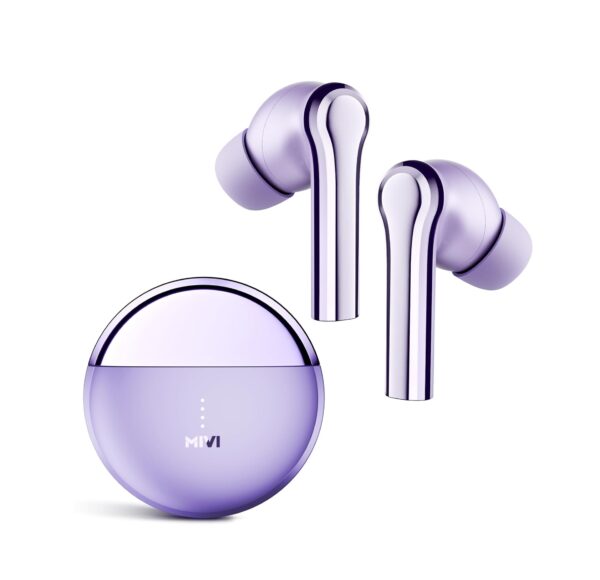 Mivi DuoPods i5 [ Newly Launched ] True Wireless Earbuds- Lavender