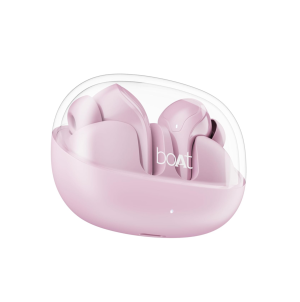 boAt Newly Launched Airdopes 311 Pro TWS Earbuds w/Up to 50 HRS Playtime (Lavender Rush)