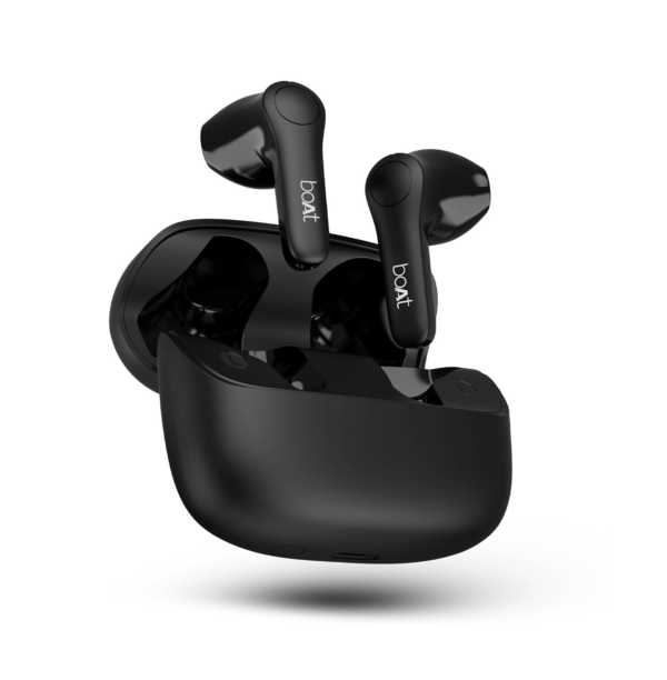 boAt Newly Launched Airdopes Atom 81 Pro TWS in Ear Earbuds w/ 100hrs of Playtime (Obsidian Noir)