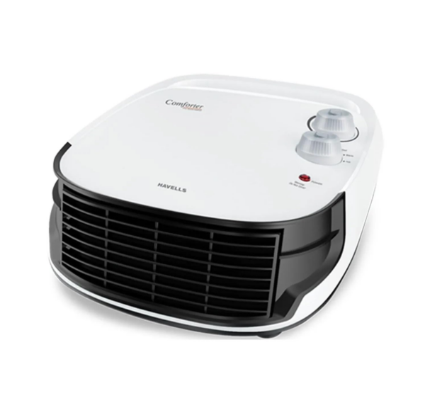 Havells Comforter Room Heater 2000 Watt with Overheat Protection (White and Black)