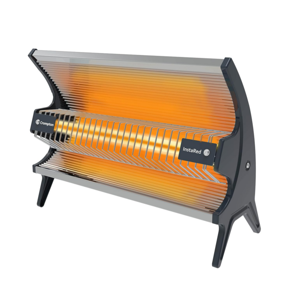 Crompton Insta Red 1000 Watts Room Heater with Ceramic Rod(Grey Blue)