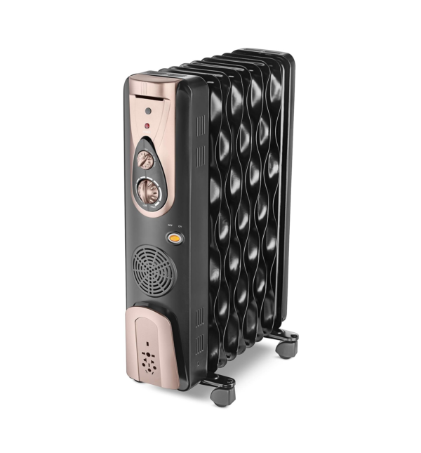 Orient Electric OFCC09B3A 2400 Watts 9-Fins Oil Filled Radiator (Black)