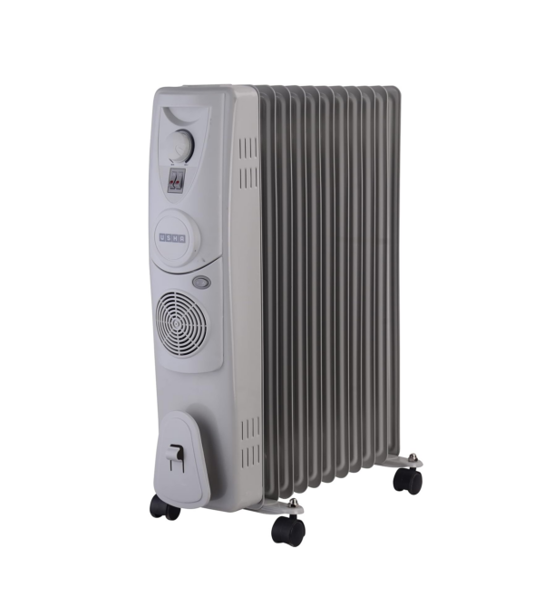 Usha OFR 11 Fin 2900 Watt 4211 F PTC Room Heater with Fan Heater (White, Oil Filled Radiator)