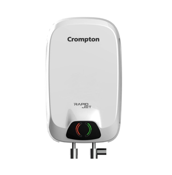 Crompton Rapid Jet 5-L Instant Water Heater with Advanced 4 level Safety (White)