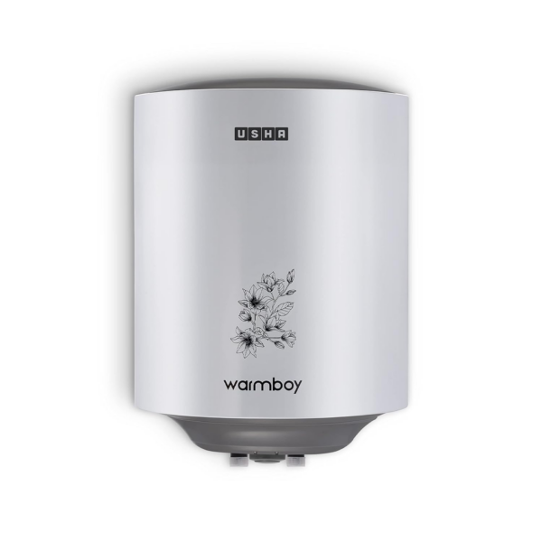 USHA Warmboy 10 Litre Storage Water Heater (White)