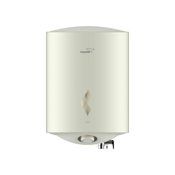 V-Guard Victo 15 Litre Water Heater (BEE 5 Star Rated), White