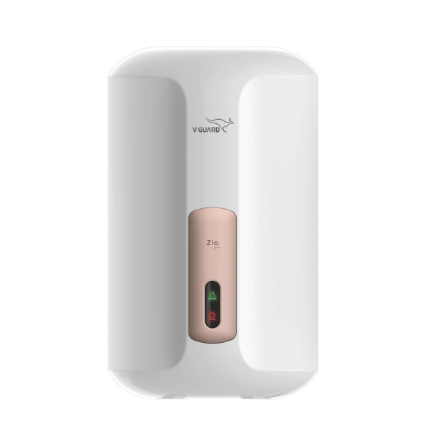 V-Guard Zio Pro Instant Geyser 3 Ltr Wall Mount Water Heater, White-Metallic Rose Gold