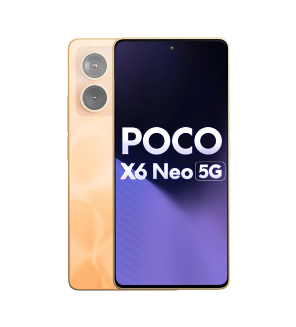 POCO X6 Neo 5G (Martian Orange, 8GB RAM, 128GB Storage)