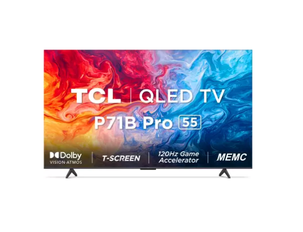TCL P71B Pro 139 cm (55 inch) QLED Ultra HD (4K) Smart Google TV (55P71B Pro)