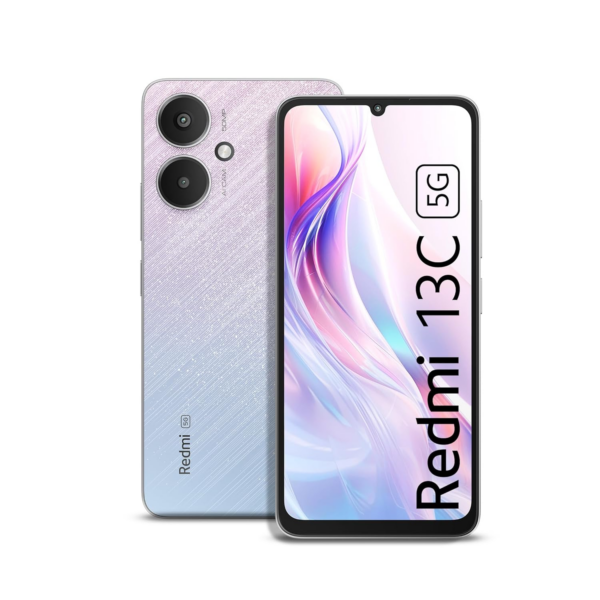 Redmi 13C 5G (Startrail Silver, 6GB RAM, 128GB Storage)