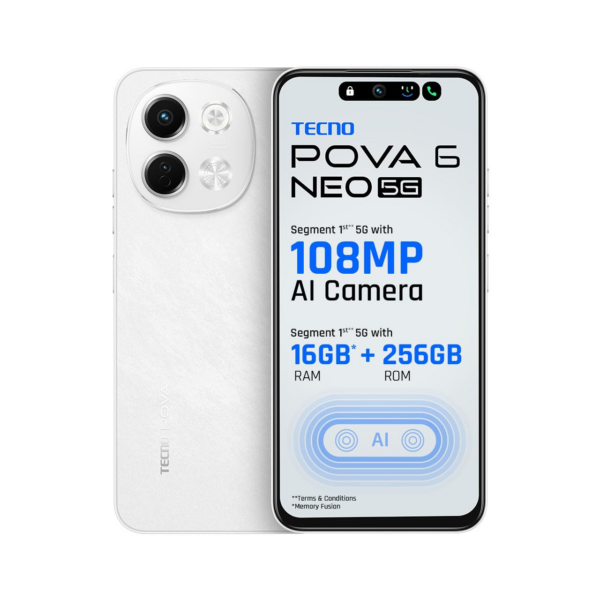 Tecno POVA 6 NEO 5G (Aurora Cloud, 8GB+256GB)