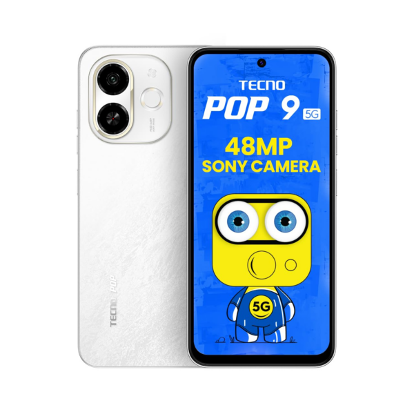TECNO POP 9 5G Aurora Cloud, (4GB+128GB) Aurora Cloud