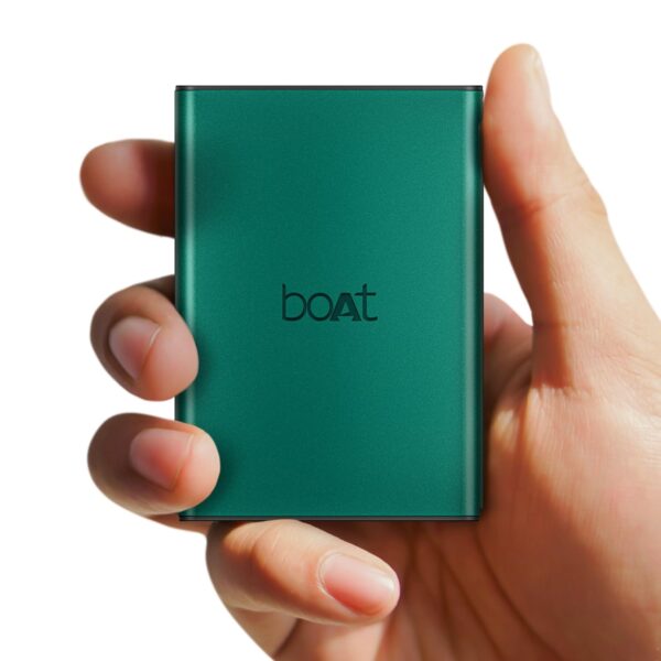 boAt Newly Launched Pocket Energyshroom PB400 Pro 20000mAh Compact Power Bank (Emerald Green)