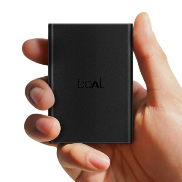 boAt Newly Launched Pocket Energyshroom PB400 Pro 20000mAh Compact Power Bank (Carbon Black)