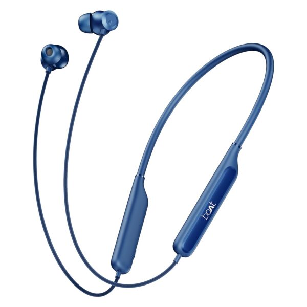 boAt Rockerz 210 ANC Bluetooth in Ear Neckband w/Spatial Audio, 30dB ANC, AI-ENx Technology, 40hrs Playback (Cosmic Blue)
