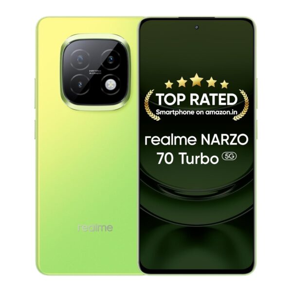 realme NARZO 70 Turbo 5G (Turbo Green,6GB RAM,128GB Storage)