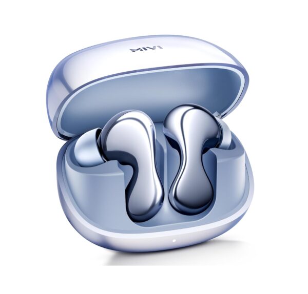 Mivi SuperPods Immersio [Flagship Launch], True Wireless Earbuds, 3D Soundstage, 60H Playtime, Crystalline Blue